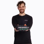 Primera Capa Hombre Top Fleece Negro Merrell