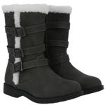 Bota-Niña-Riverside-Gris