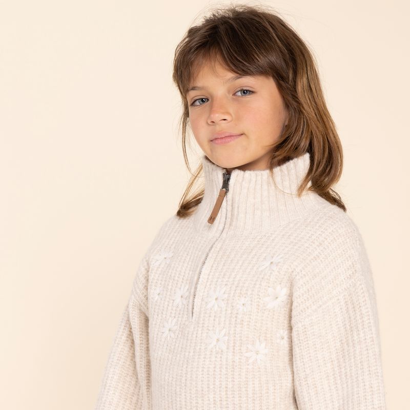 Chaleco-Niña-Amapola-Crema
