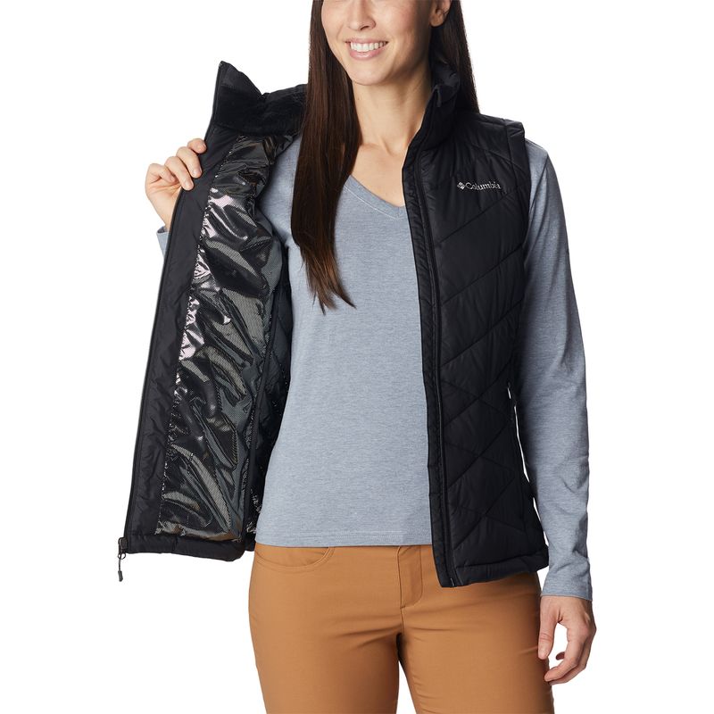 Parka-Sin-Mangas-Mujer-Heavenly-Vest-Negro-Columbia