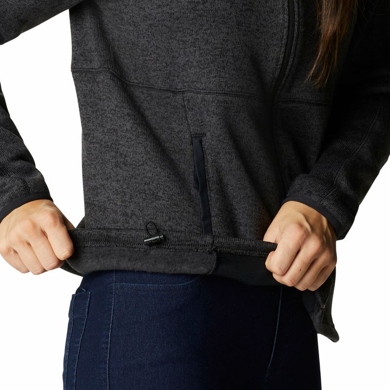 Polar-Mujer-W-Sweater-Weather-Full-Zip-Negro-Columbia
