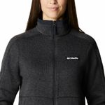 Polar-Mujer-W-Sweater-Weather-Full-Zip-Negro-Columbia