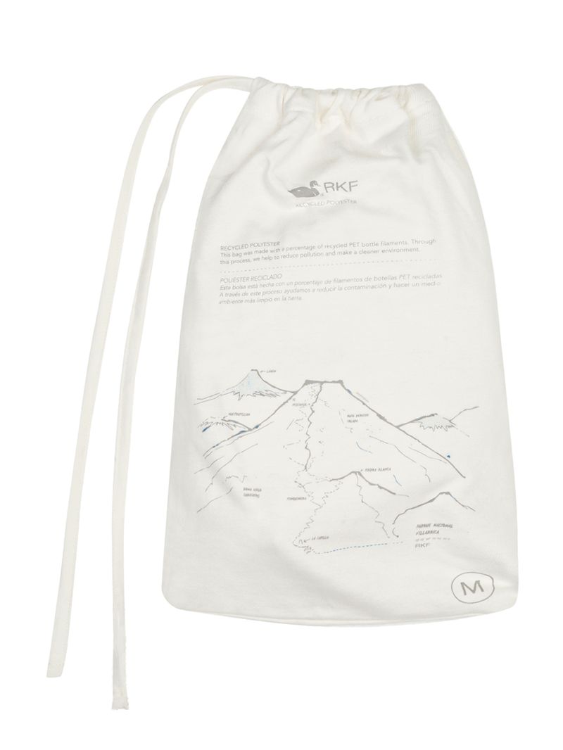 Polera Fibras Recicladas Hombre Places Blanco Rockford