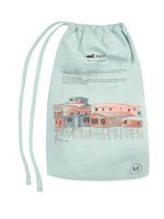 Polera Fibras Recicladas Hombre Places Verde Rockford