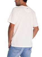 Polera Fibras Recicladas Hombre Places Blanco Rockford