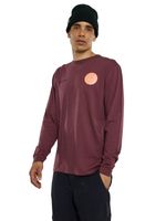 POLERA MANGA LARGA HOMBRE M FISH 3D 24 LS TEE MORADO BURTON