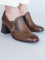 Zapato-Cuero-Mujer-Pomell-Cafe
