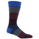Calcetin-Algodon-Hombre-C-Fineline-Azul--Hush-Puppies