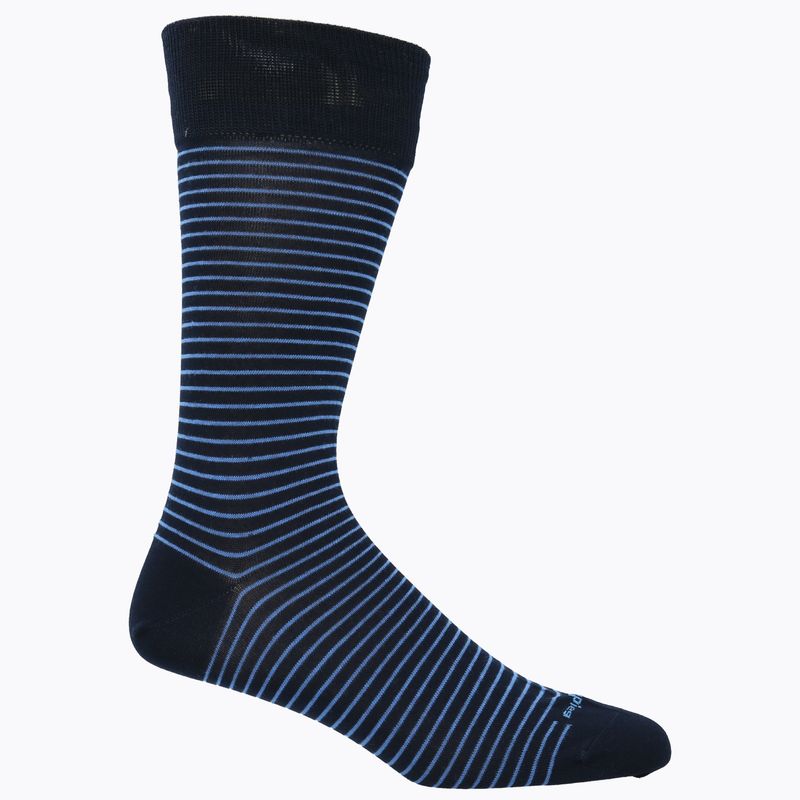 Calcetin-Algodon-Hombre-D-Stripes-Azul--Hush-Puppies