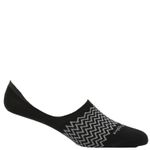 Calcetin-Algodon-Hombre-Inv-Zigzag-Negro-Hush-Puppies