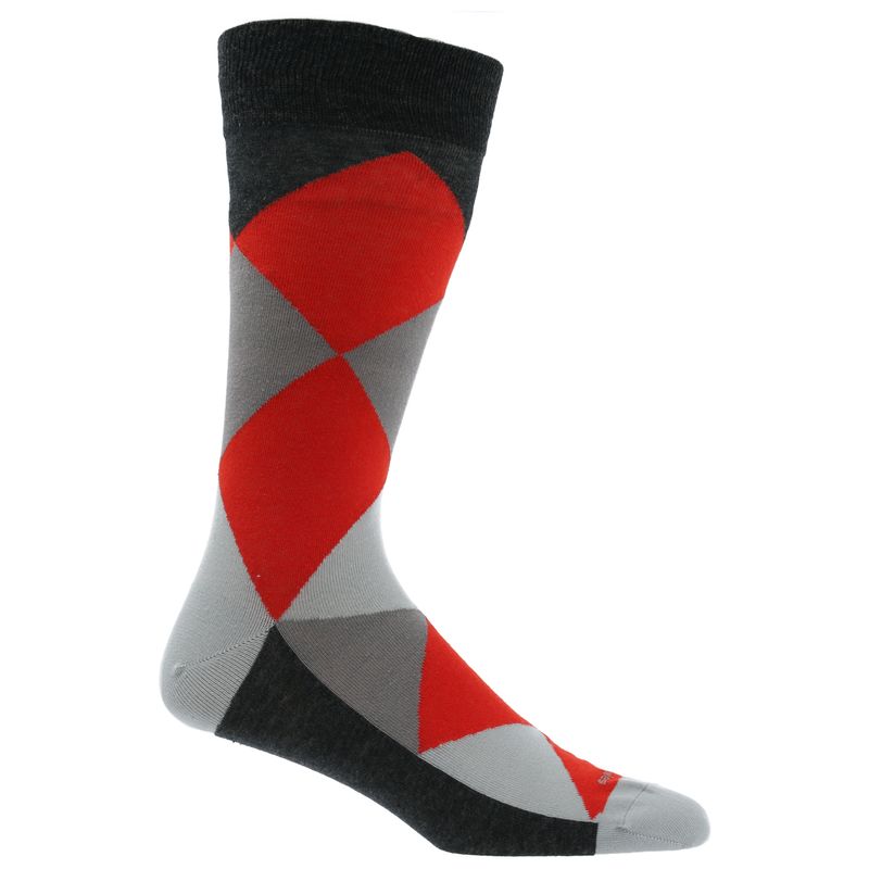 Calcetin-Algodon-Hombre-C-Diamond-Gris-Hush-Puppies