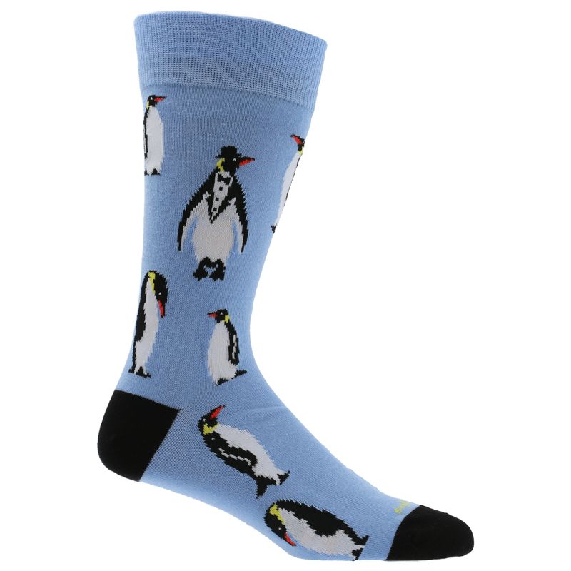 Calcetin-Algodon-Hombre-C-Penguin-Celeste-Hush-Puppies