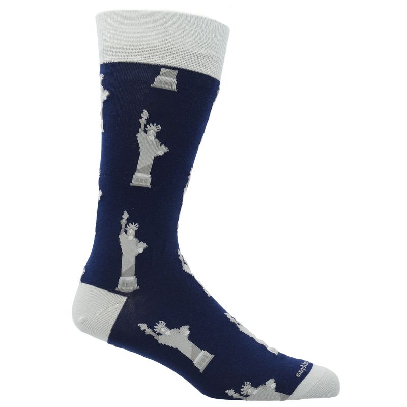 Calcetin-Algodon-Hombre-C-Liberty-Nyc-Azul--Hush-Puppies