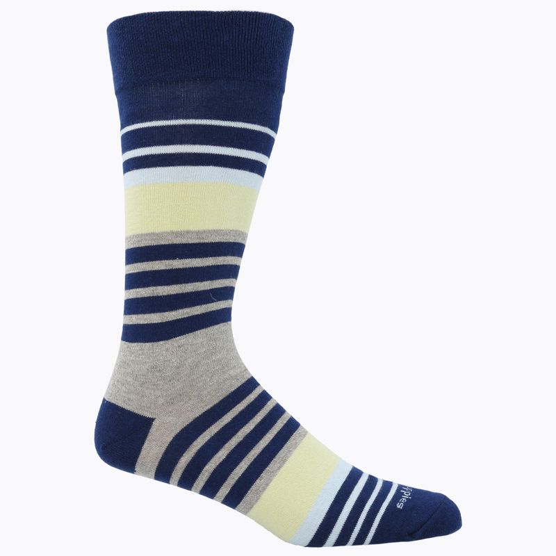 Calcetin-Algodon-Hombre-C-Cuff-Stomp-Azul--Hush-Puppies