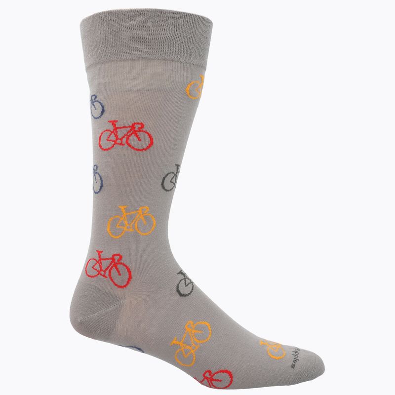 Calcetin-Algodon-Hombre-C-Cuff-Bike-Gris-Hush-Puppies