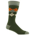 Calcetin-Algodon-Hombre-C-Rombos-Verde-Hush-Puppies