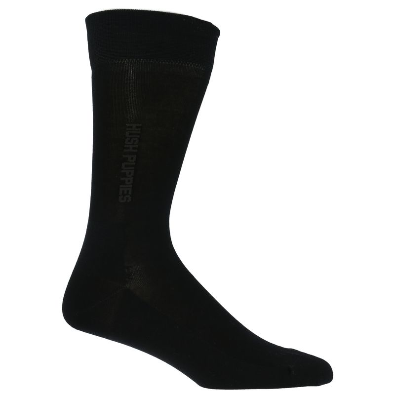 Calcetin-Algodon-Hombre-D-Antislip-Negro-Hush-Puppies