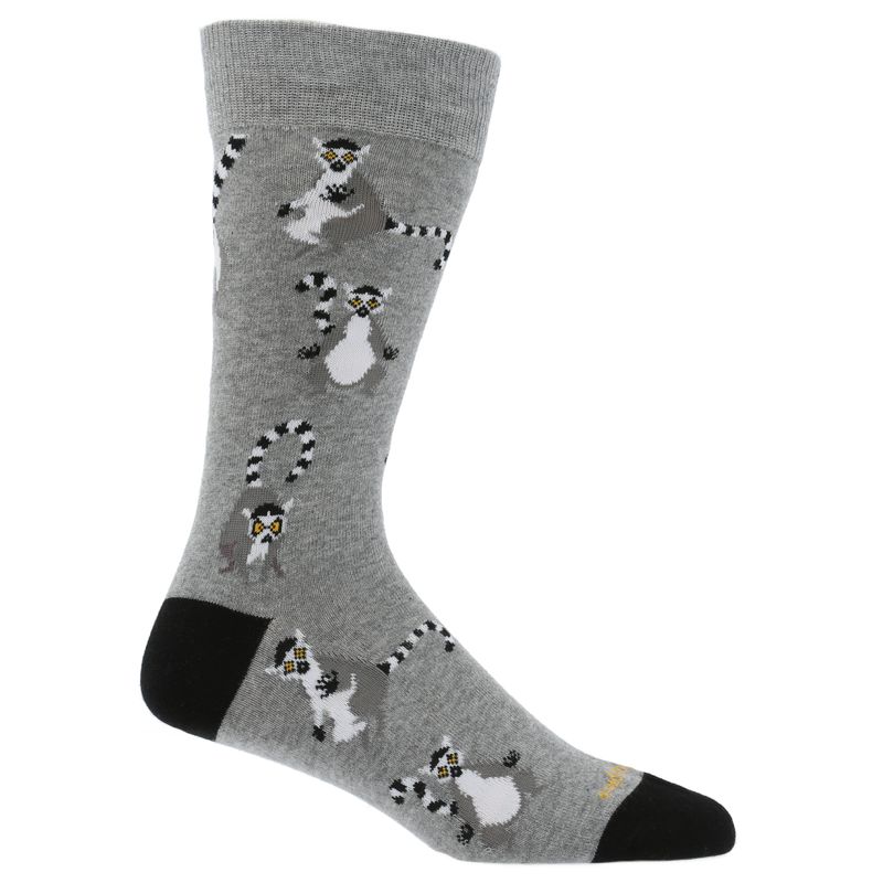 Calcetin-Algodon-Hombre-C-Lemur-Gris-Hush-Puppies