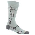 Calcetin Algodón Hombre C Lemur Celeste Hush Puppies