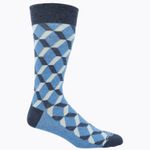 Calcetin-Algodon-Hombre-C-Rubiks-Azul--Hush-Puppies