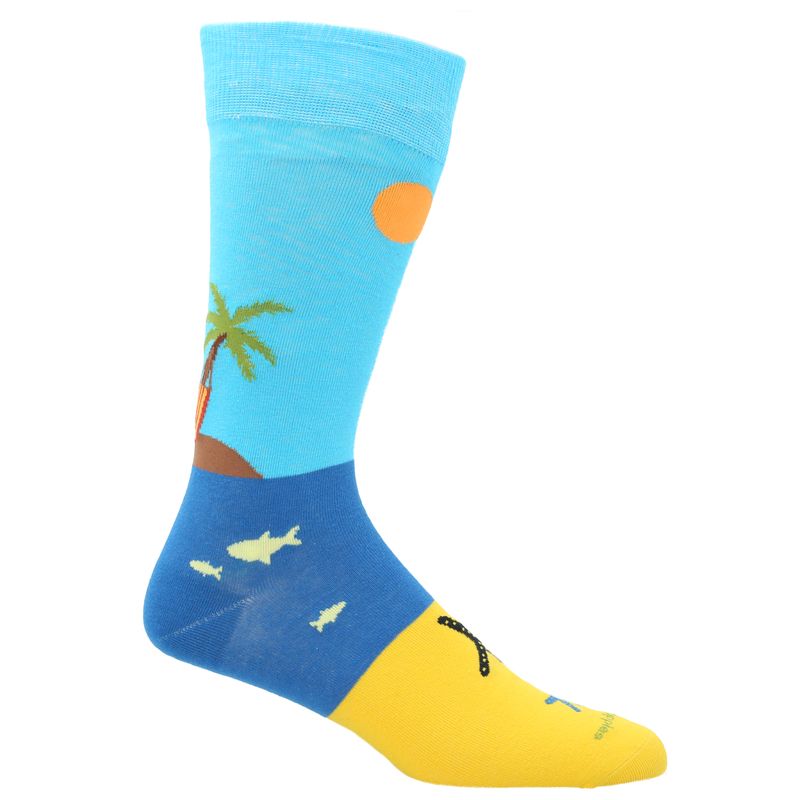 Calcetin Algodón Hombre C Dif Palm Multicolor Hush Puppies