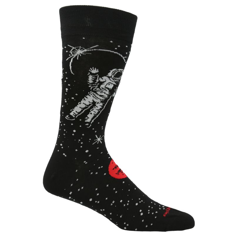 Calcetin-Algodon-Hombre-C-Dif-Space-Negro-Hush-Puppies