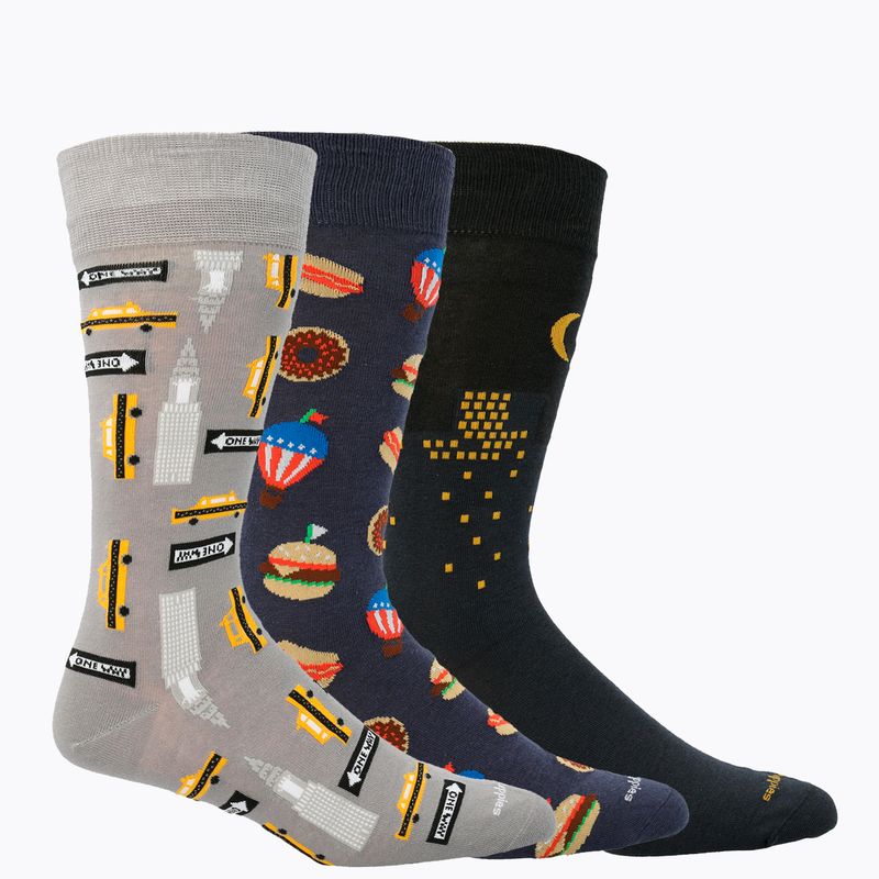 Calcetin-Algodon-Hombre-Pack-Gift-Nyc-Multicolor-Hush-Puppies