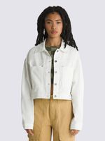 Chaqueta-Mujer-Raynes-Crop-Trucker-Blanco-Vans