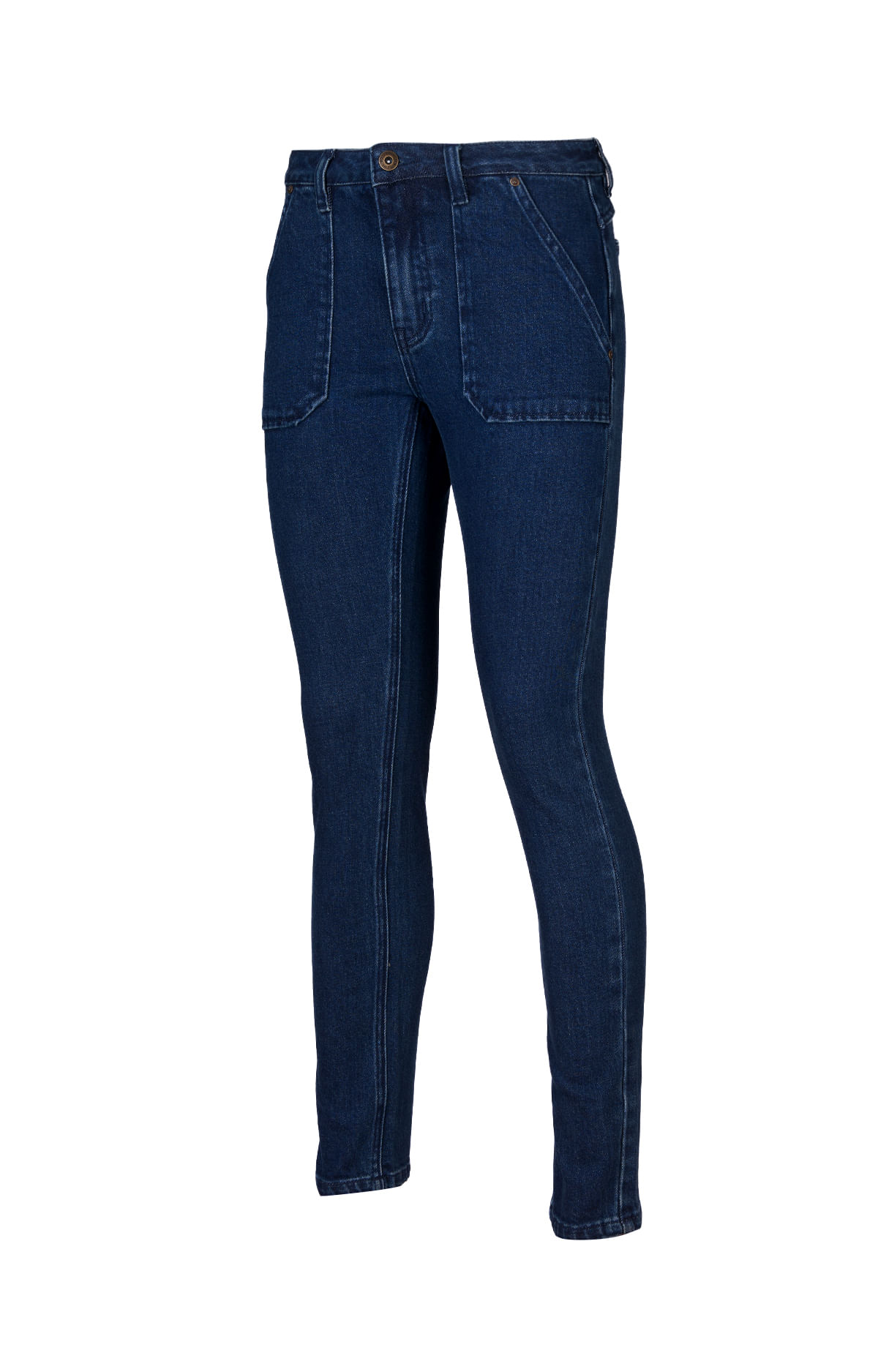 Jeans Algodón Orgánico Mujer Romero Azul Rockford