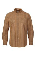 Camisa-Algodon-Organico-Hombre-Tartancord-Beige-Crudo-Rockford