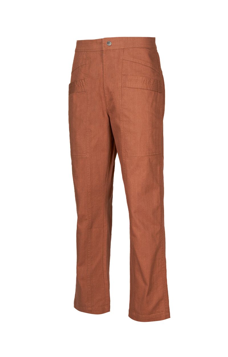 Pantalon-Algodon-Organico-Mujer-Isis-Cafe-Rockford
