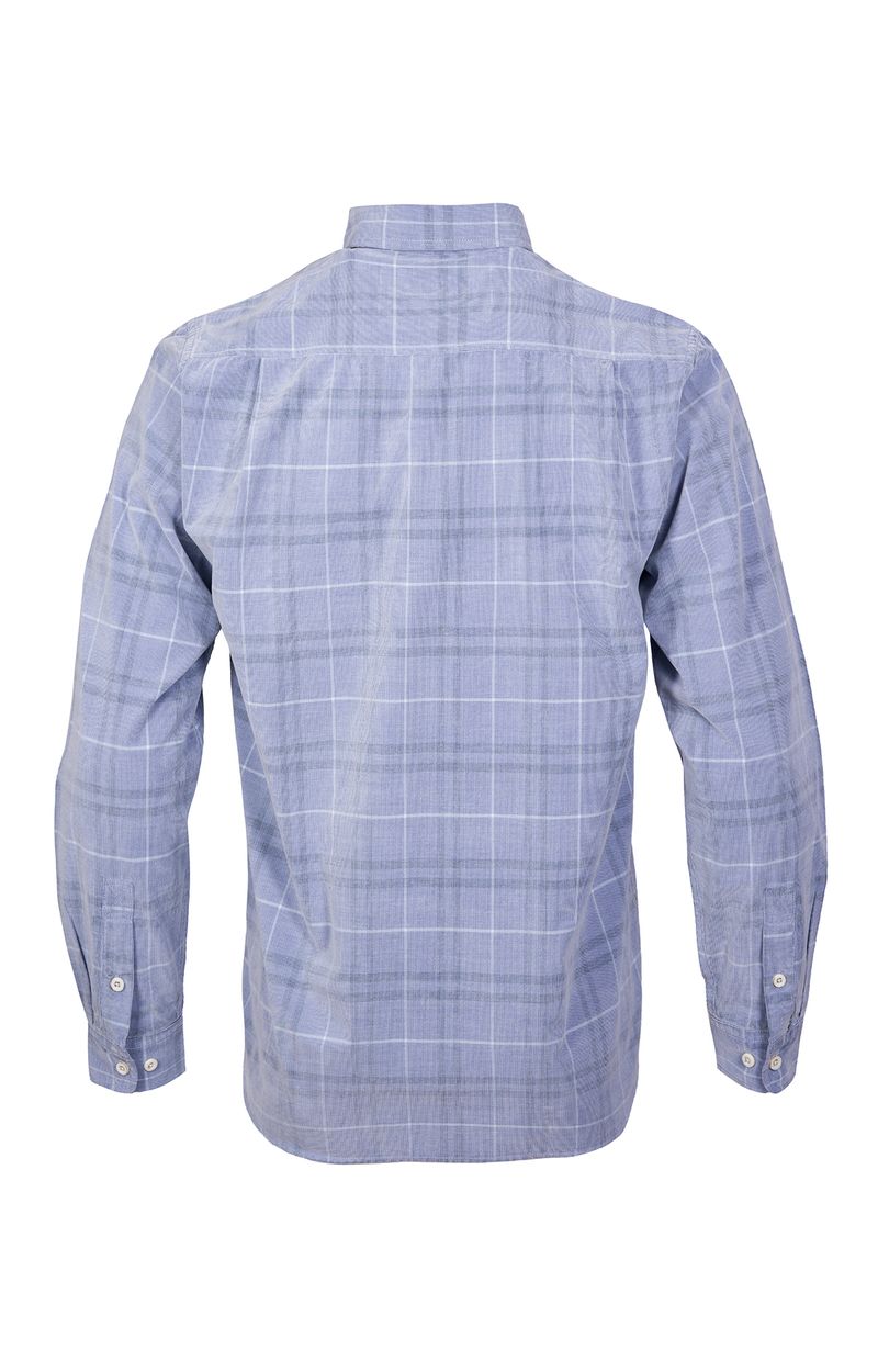Camisa-Algodon-Organico-Hombre-Tartancord-Azul-Rockford
