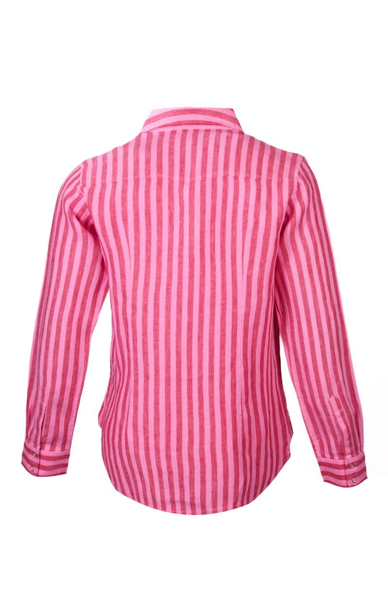 Blusa-Lino-Organico-Mujer-Lirioline-Rosado-Rockford