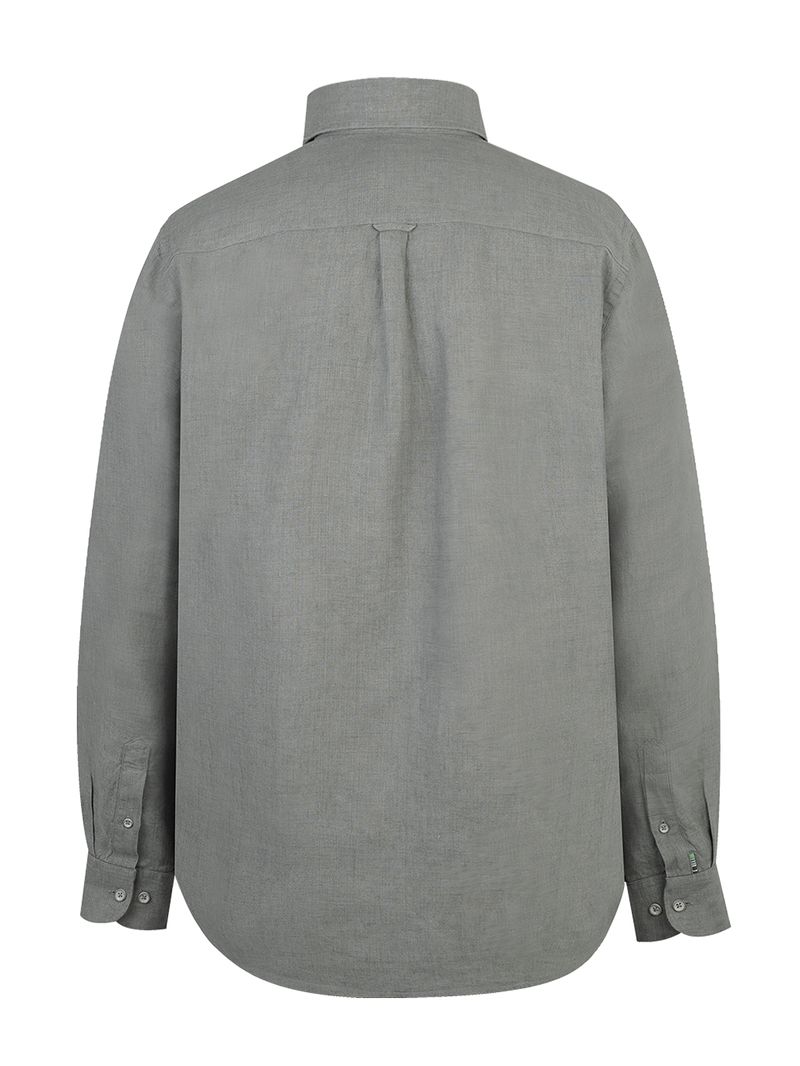Camisa-Lino-Hombre-Linen-Verde-Rockford