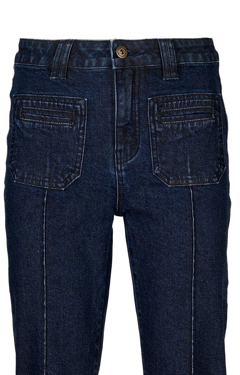 Jeans Algodón Orgánico Mujer Thau Azul Rockford