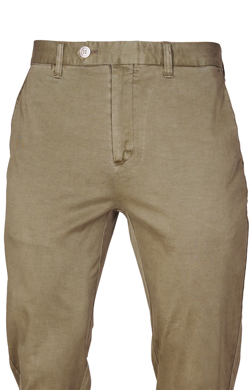 Pantalón Natural Flex Hombre Turin Verde Rockford