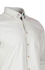 Camisa Algodón Orgánico Hombre Anzio Verde Rockford