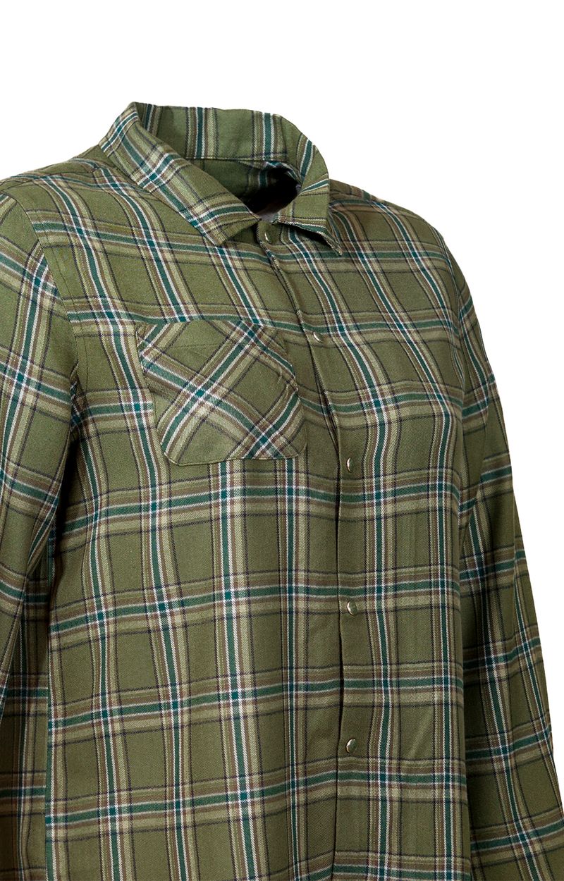 Blusa Rayón Mujer Laurel Verde Rockford