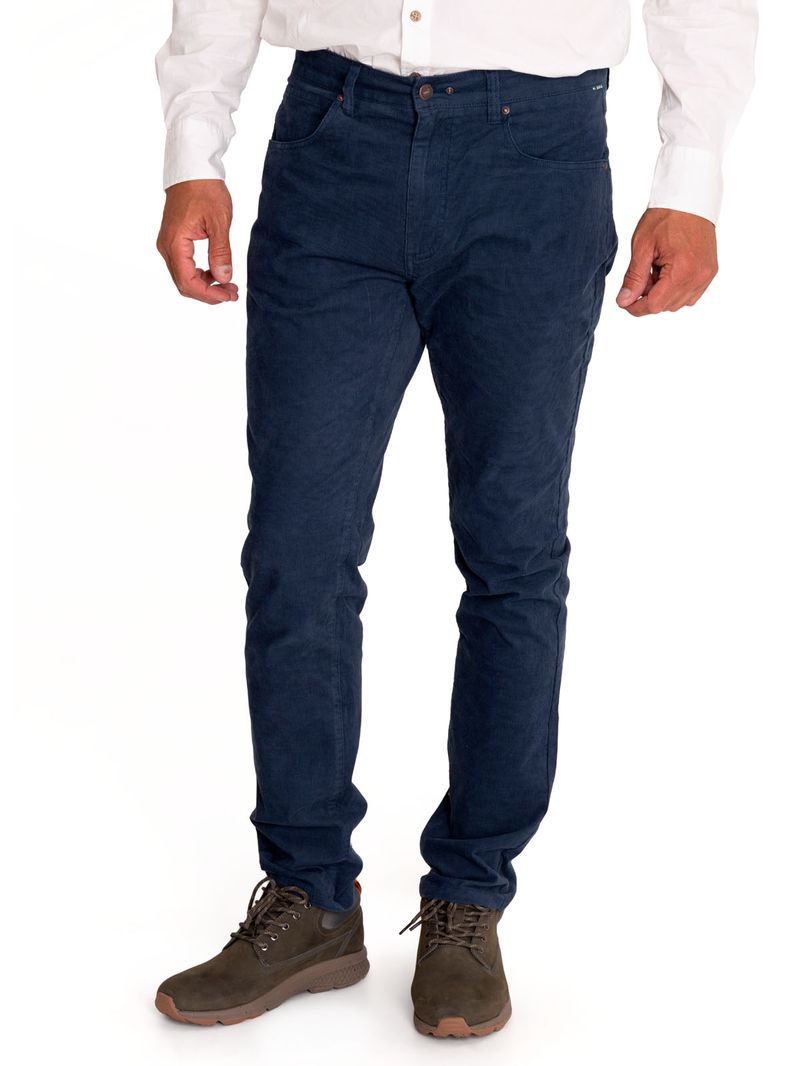 Pantalon-Natural-Flex-Hombre-Corduroy-Azul-Rockford