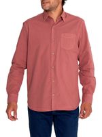 Camisa-Algodon-Organico-Hombre-Leeds-Naranjo-Rockford