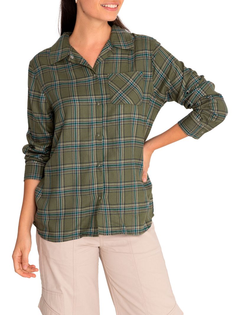 Blusa Rayón Mujer Laurel Verde Rockford