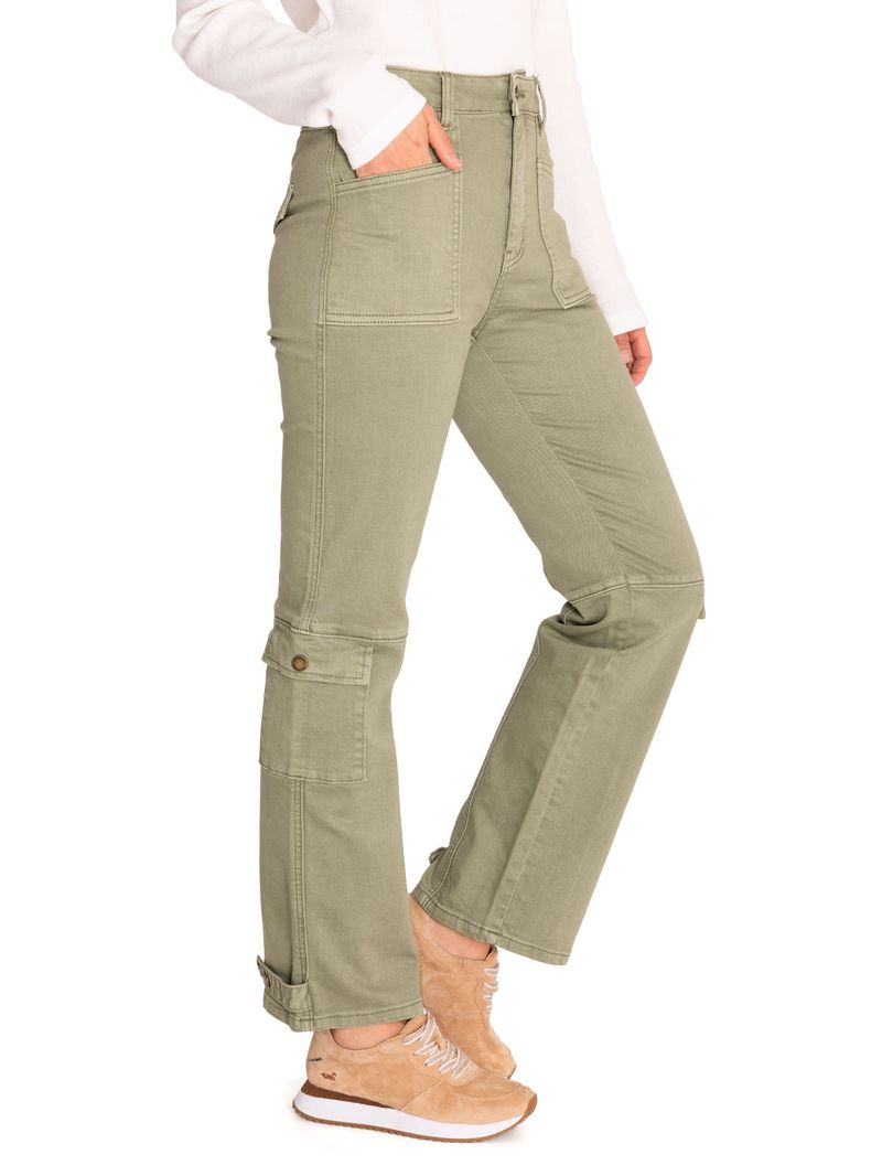 Pantalon-Algodon-Organico-Mujer-Noa-Verde-Rockford