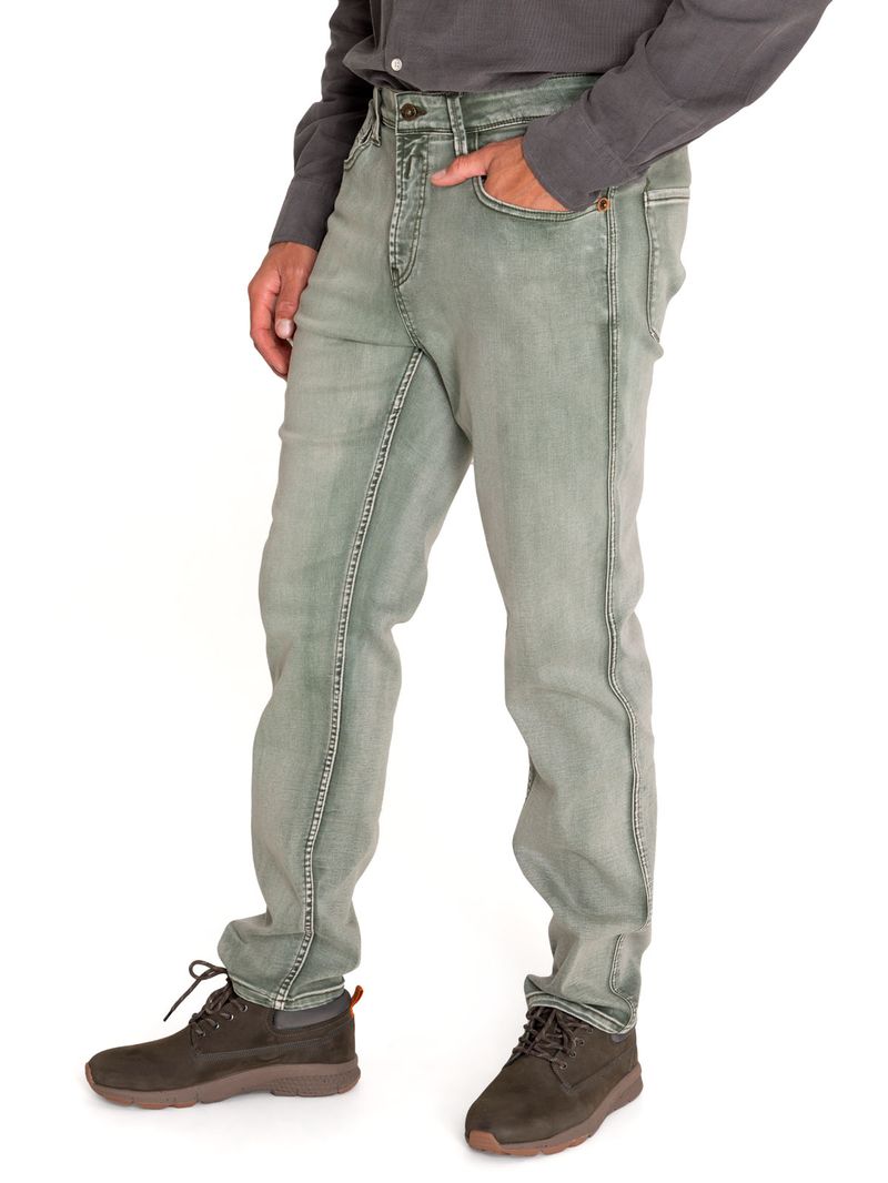 Jeans-Natural-Flex-Hombre-Baycolor-Verde-Rockford