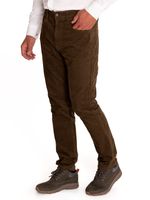 Pantalón Natural Flex Hombre Corduroy Verde Rockford