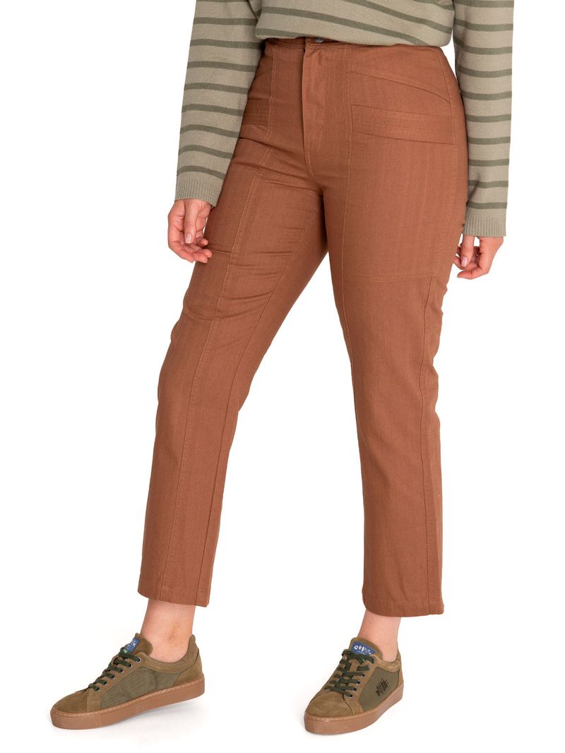 Pantalon-Algodon-Organico-Mujer-Isis-Cafe-Rockford