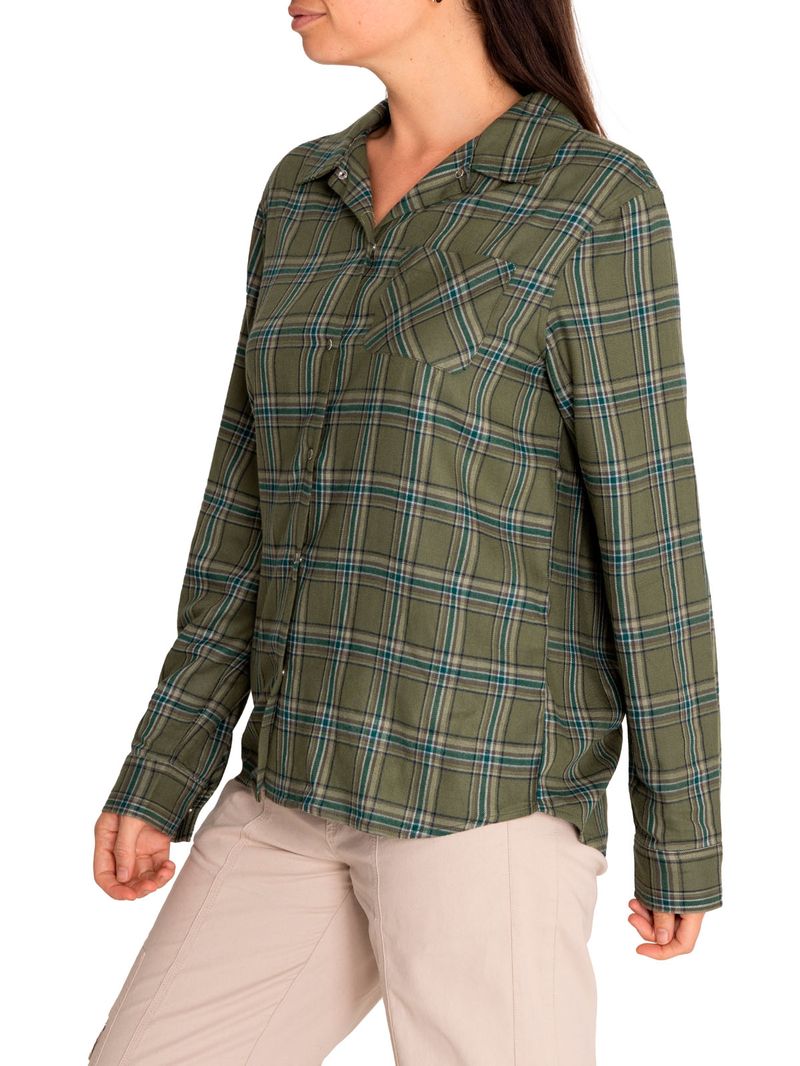 Blusa Rayón Mujer Laurel Verde Rockford