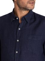 Camisa-Lino-Hombre-Linen-Azul-Rockford