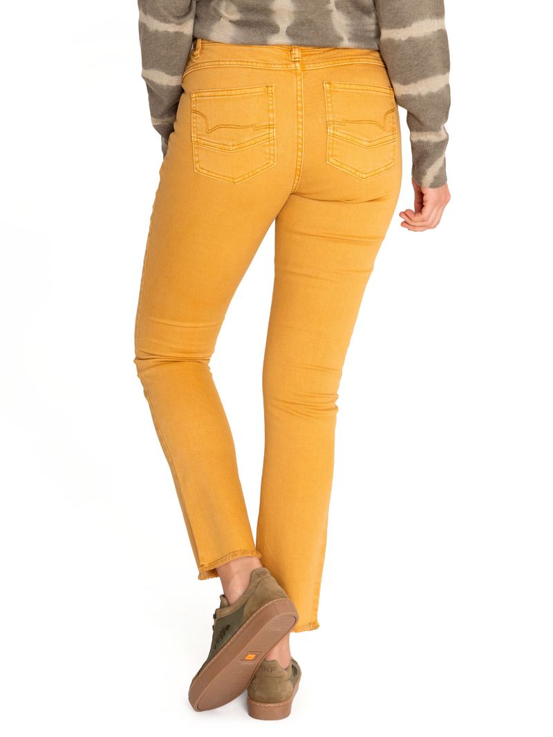 Pantalon-Algodon-Organico-Mujer-Leman-Amarillo-Rockford