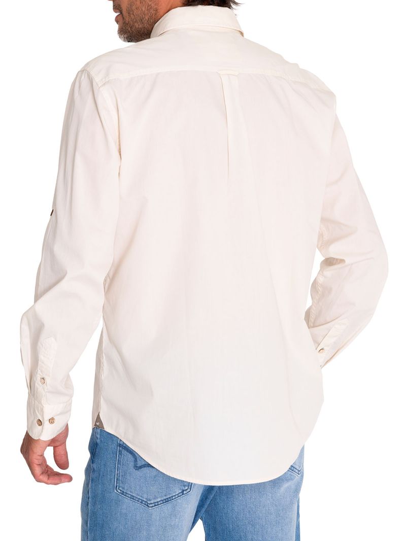 Camisa-Algodon-Organico-Hombre-Galiton-Beige-Crudo-Rockford