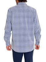 Camisa-Algodon-Organico-Hombre-Tartancord-Azul-Rockford